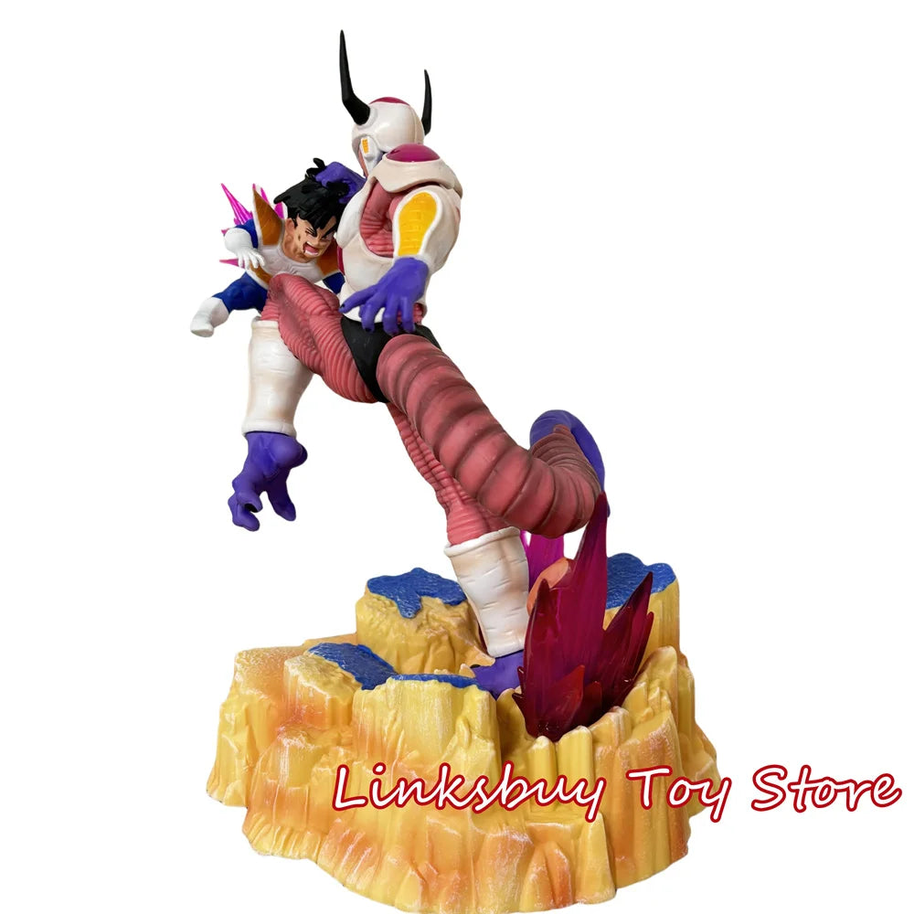 26cm/10.2in Anime Dragon Ball Z Figure Frieza vs Gohan Figure Freezer Statue Collectible Model Toys Gift