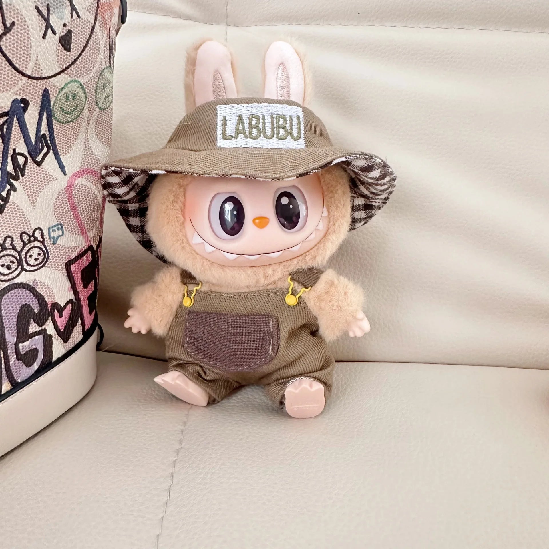 LABUBU Universal Baby Clothes, Doll Cute New Year Set Diy Accessories, Christmas Gifts,Popmart Bubble Mart Doll Accessories (No Doll)