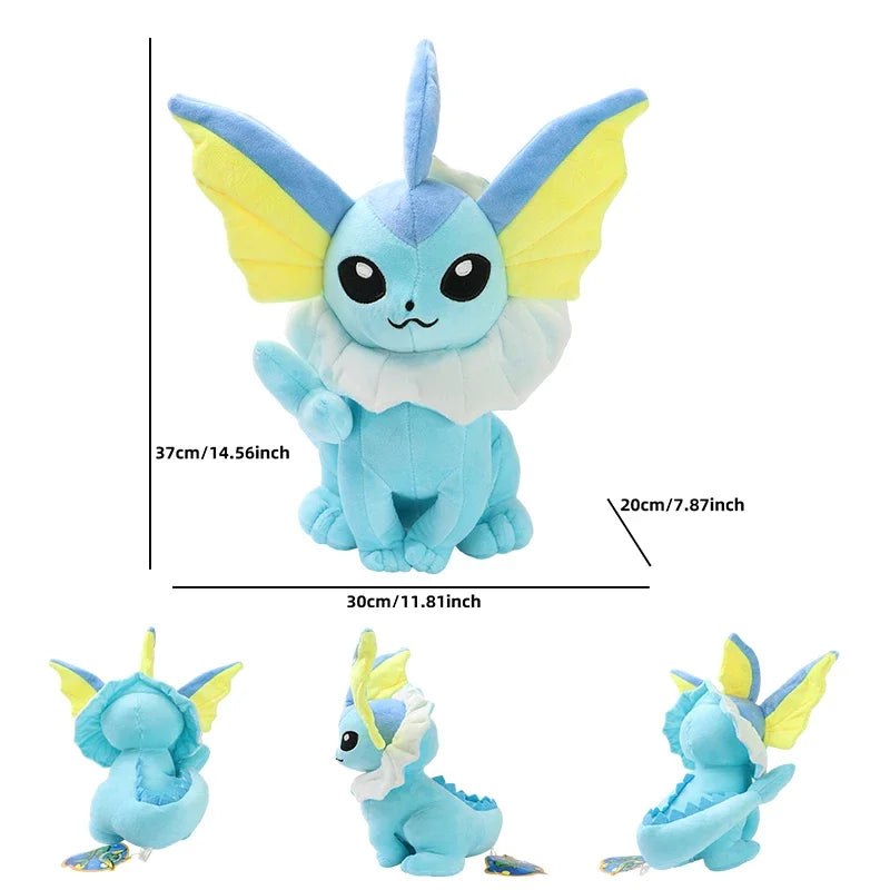 Big Size Sylveon Pokemon Plush Toys Eevee Umbreon Leafeon Cartoon Dolls Espeon KJolteon Vaporeon Anime Stuffed Dolls