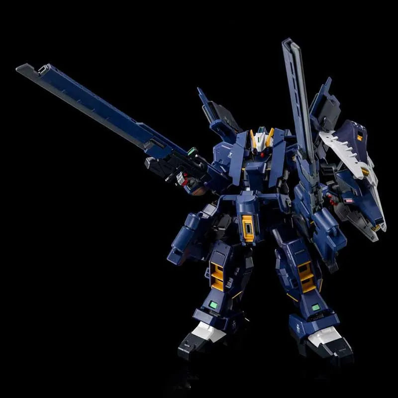 Bandai Original Model Kit HGUC 1/144 HAZEL CUSTOM EXPANSION FOR GUNDAM TR-6 Anime Action Figure Assembly Model Toy for Boy Gifts