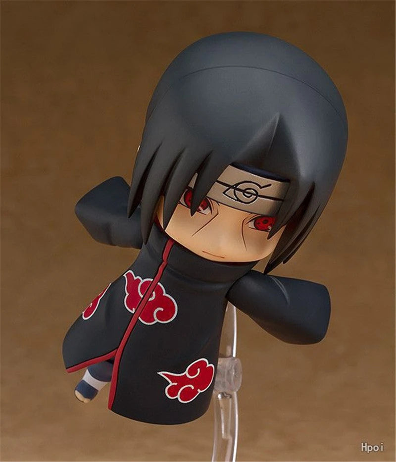 Cute Anime Akatsuki Uchiha Itachi 820 PVC Action Figure Statue Collection Model Kids Toys Doll Gifts 10cm