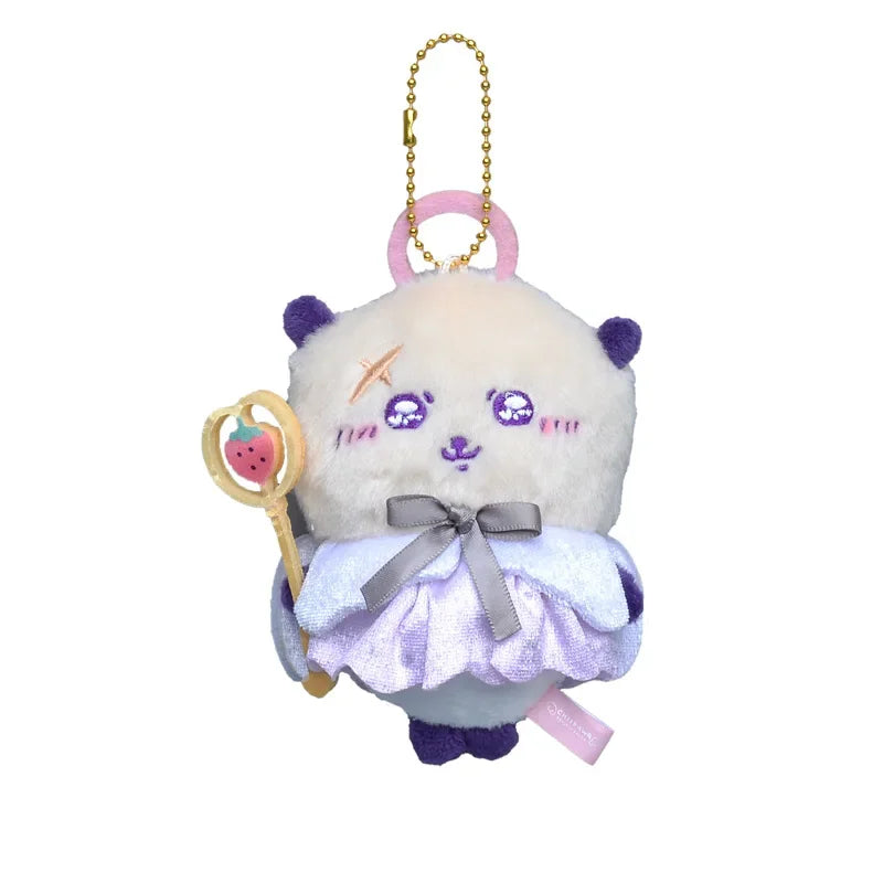 Chiikawa Cute Angel Devil Plush Doll Jiikawa Xiaoba Usachi Jiyi Small Pendant Keychain Girl Bag Decoration Small Ornaments Gift