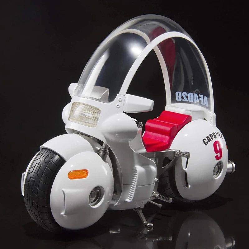 18cm SHF Dragon Ball Figures Bulma's Motorcycle Hoipoi Capsule No. 9 Action Figure PVC Collection Bulma Goku Figurine Model Toys