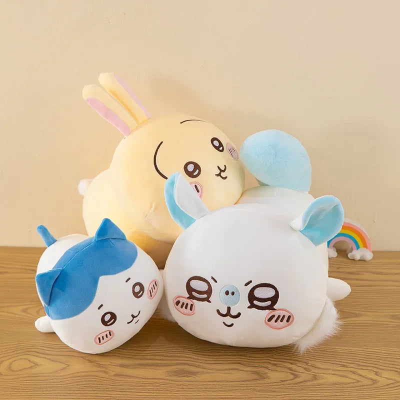 30cm Miniso Chiikawa Plush Pillow Hachiware Usagi Cute Girl Plush Doll Anime Pillow Room Decoration Doll Kawaii Appease Toys