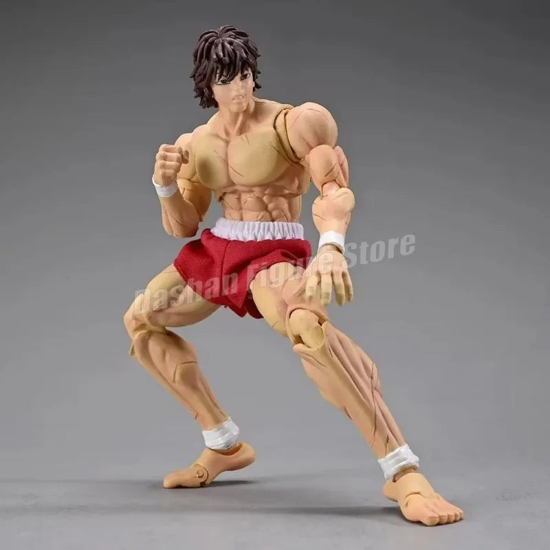 17cm Ko St Storm Toys Baki Hanma Action Figure Fighting Anime BAKl Kibk Son Of Ogre Figurine Collectible Model Dolls Toy Gifts