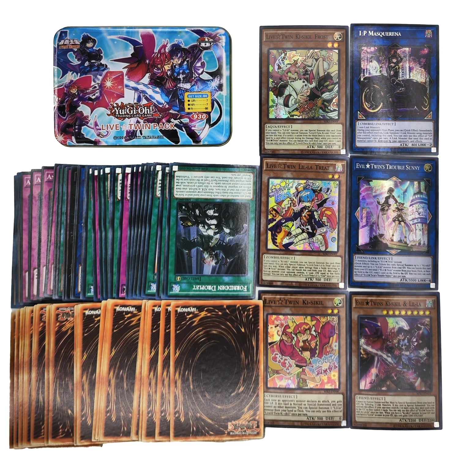 Yu Gi Oh Cards EGYPTIAN GOD PACK Card Deck English TCG Holographic Golden White Dragon Duel Game Collection Card with Tin Box