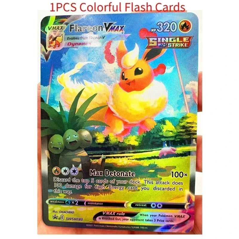 PTCG Pokemon Vmax Charizard Rayquaza Umbreon Toys Hobbies Hobby Collectibles Game Collection Anime Cards