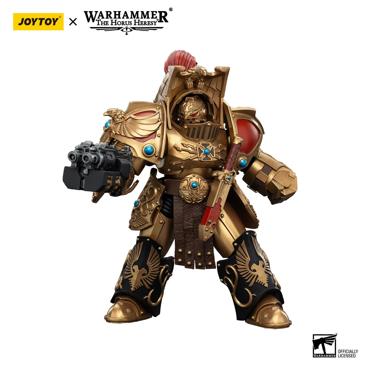 JOYTOY Warhammer 30k 1/18 Action Figures Legio Custodes Aquilon Terminator Squad Toy Collection Figure