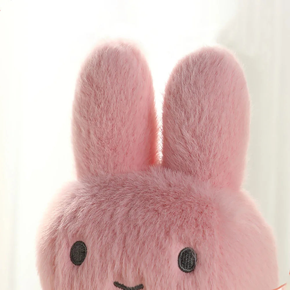 Kawaii Miffy Cute Plush Doll Cartoon Rabbit Bedroom Hug Pillow Ornament Soothing Toy Girl Festival Gift
