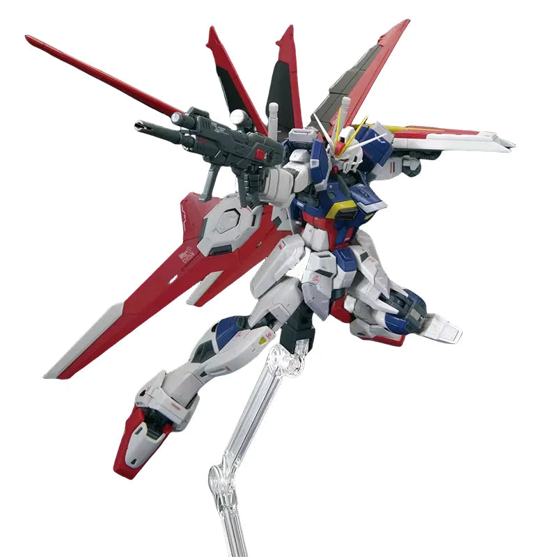 Spot Direct Delivery Bandai Original Anime Collectible GUNDAM Model RG FORCE IMPULSE GUNDAM SpecⅡ Action Figure Toys For Kids