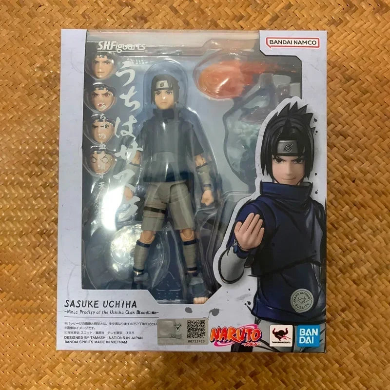 Bandai Anime Action Figure Naruto SHFiguarts SHF Uchiha Obito Hatake Kakashi Finished Model Collection Toy Gift for Kid