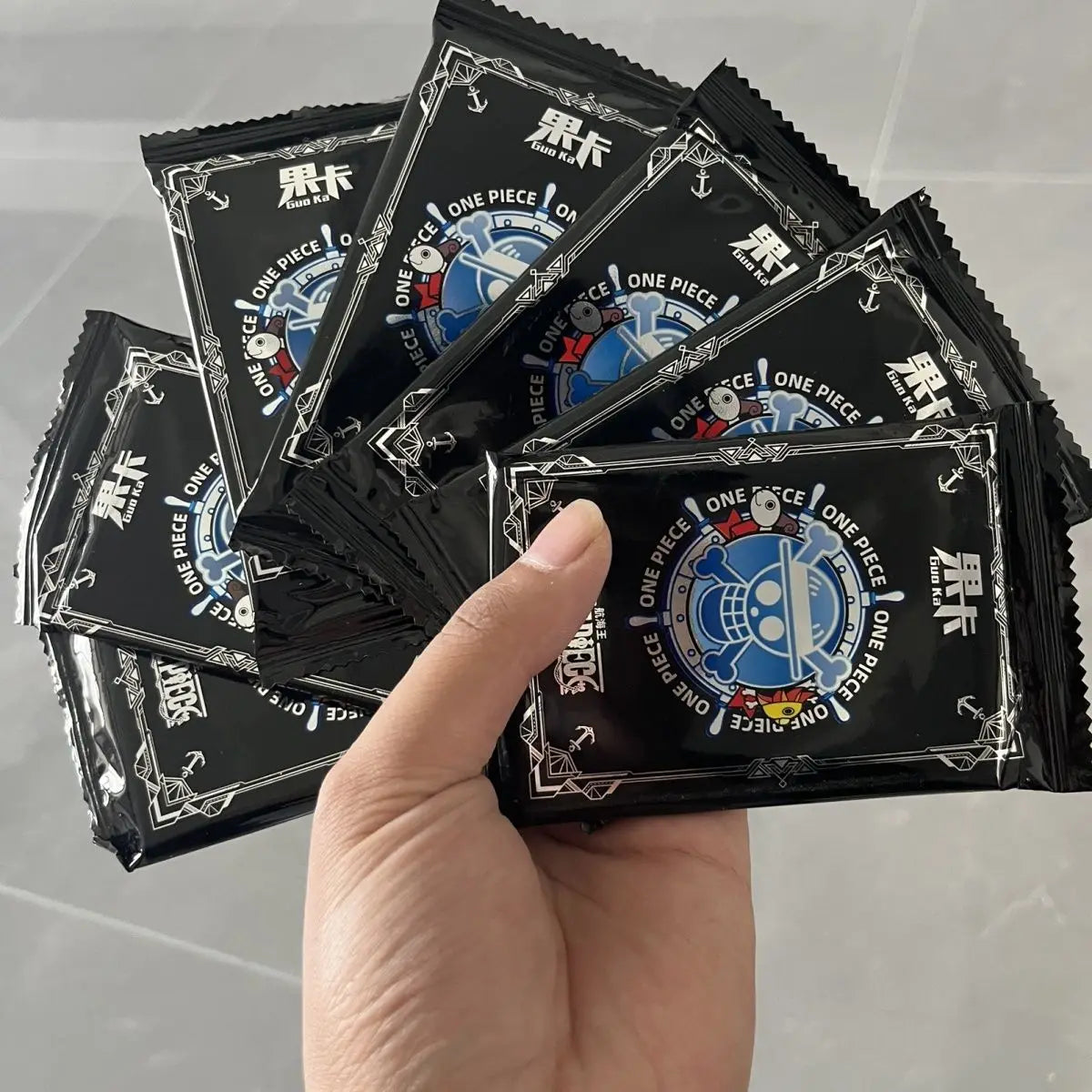 One Piece Collections Rare Cards Box Booster Pack Anime Luffy Zoro Chopper Tcg Game Random Collectibles Card Child Birthday Gift