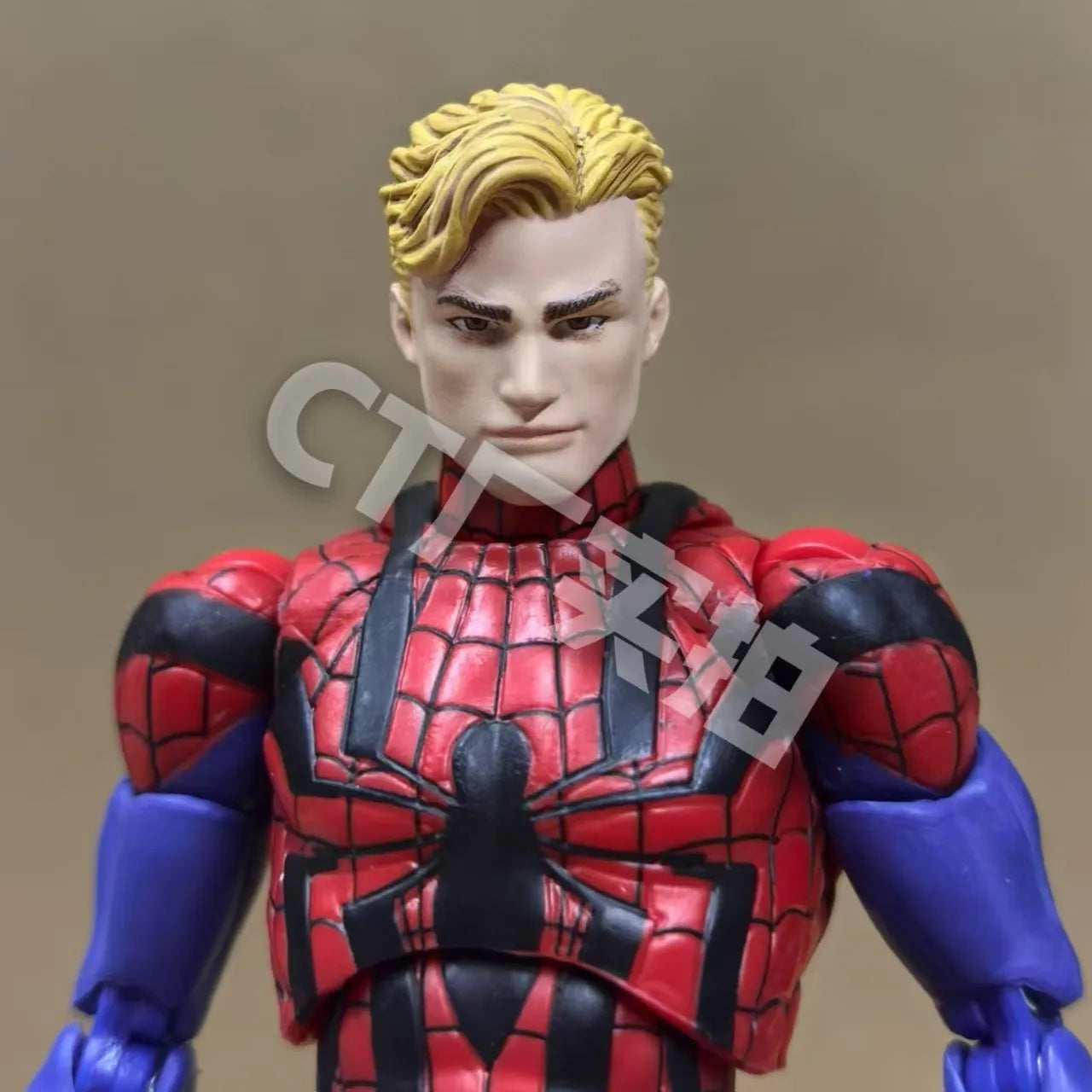 In Stock Ct Toys Spiderman Mafex 143 Ben Reilly Comic Ver The Amazing Spider-Man 001 Anime Action Figure Figurine Toys Kids Gift