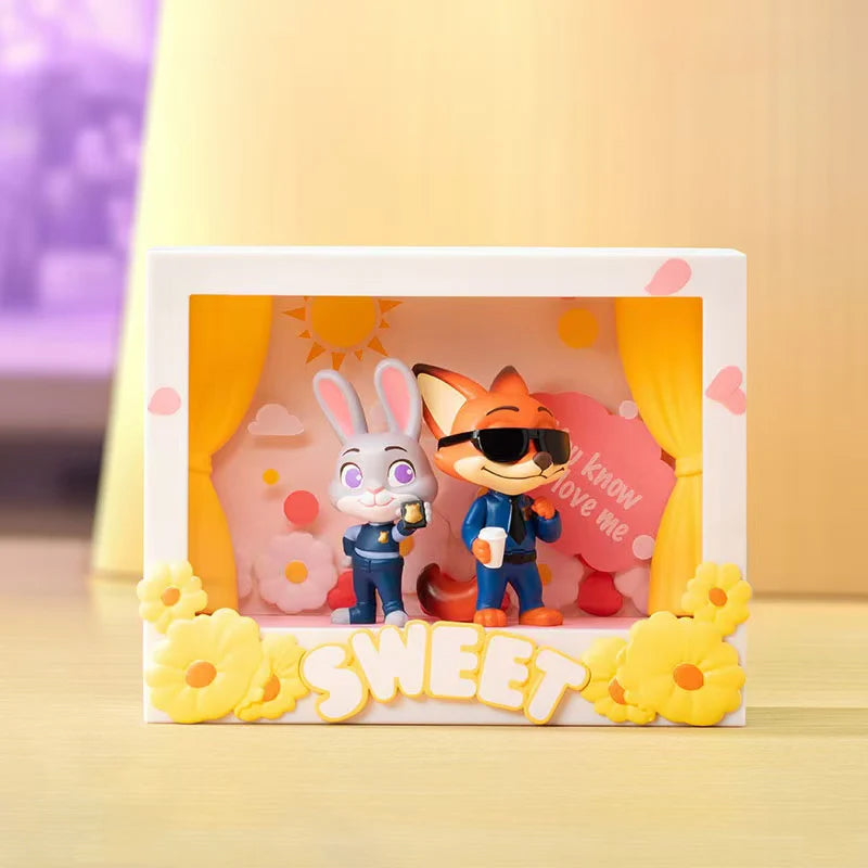 POPMART Disney Zootopia Highlight Moments Series Blind Box Figure Toys and Ornaments