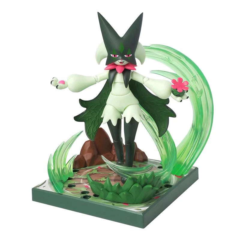 POKEMON Ceruledge Charizard Greninja Meowscarada Building Blocks Pokémon Special Effects Action Figure Toy Gift