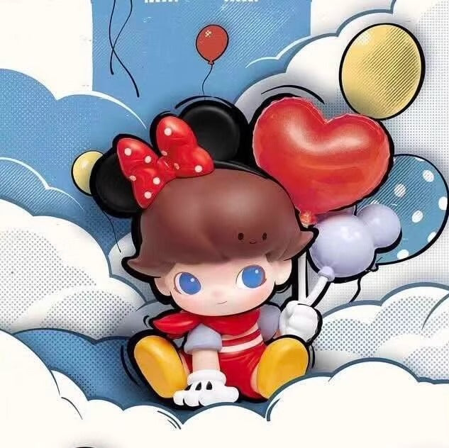 POPMART DIMOO WORLD Disney co-branded series blind box trendy toy figurine gift