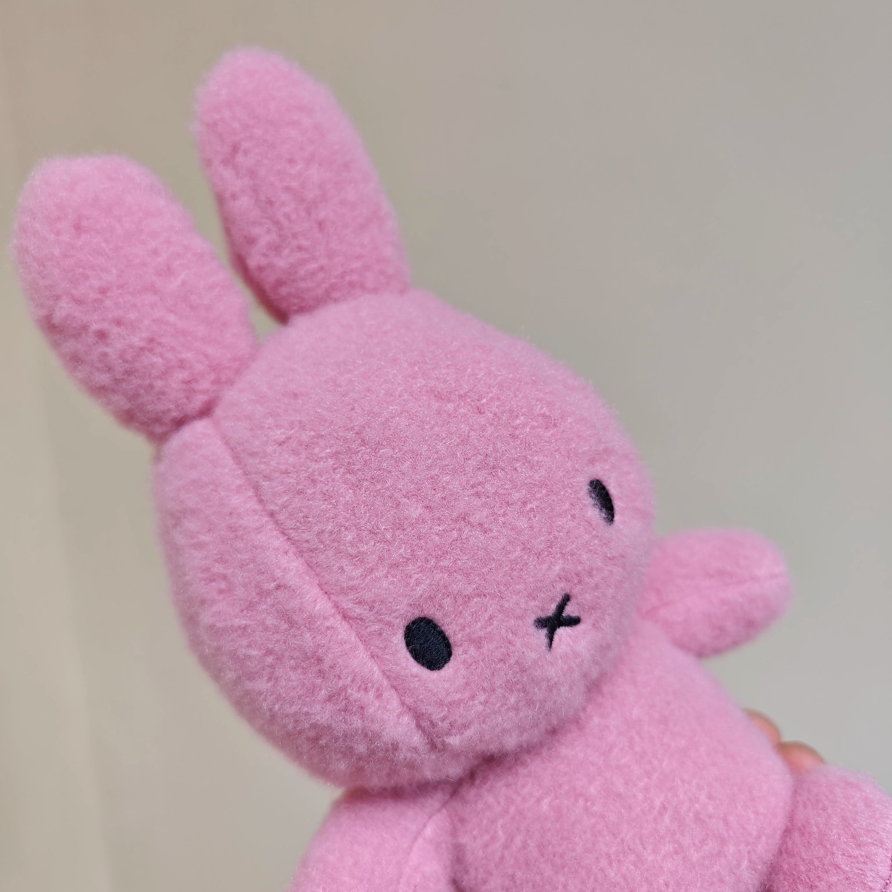 23cm Exported to the Netherlands MI corduroy rabbit doll collection to accompany the bed doll comfort doll does not shed hair