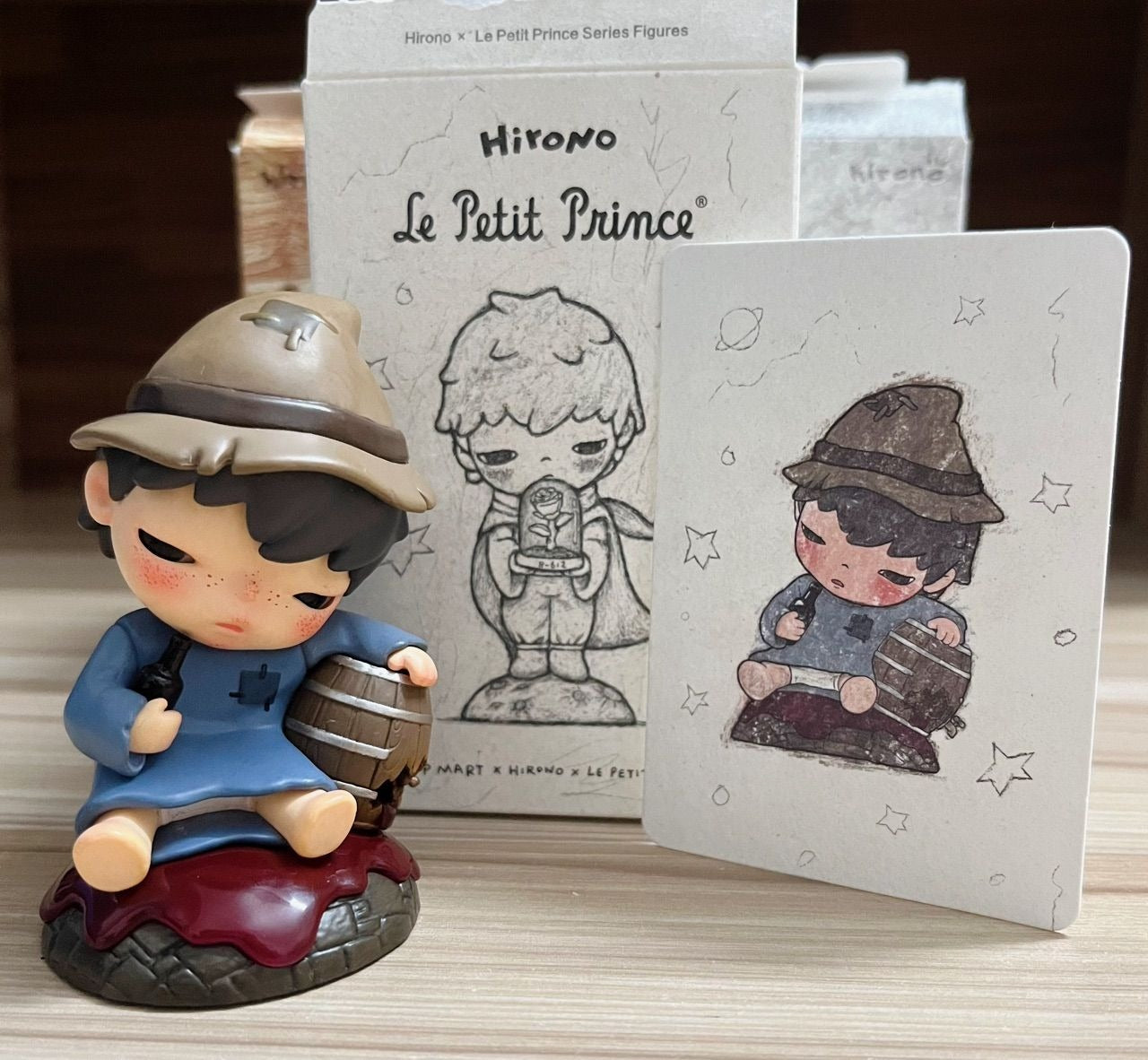 POPMART Pop Mart Hirono×Le Petit Prince series blind box Little Prince