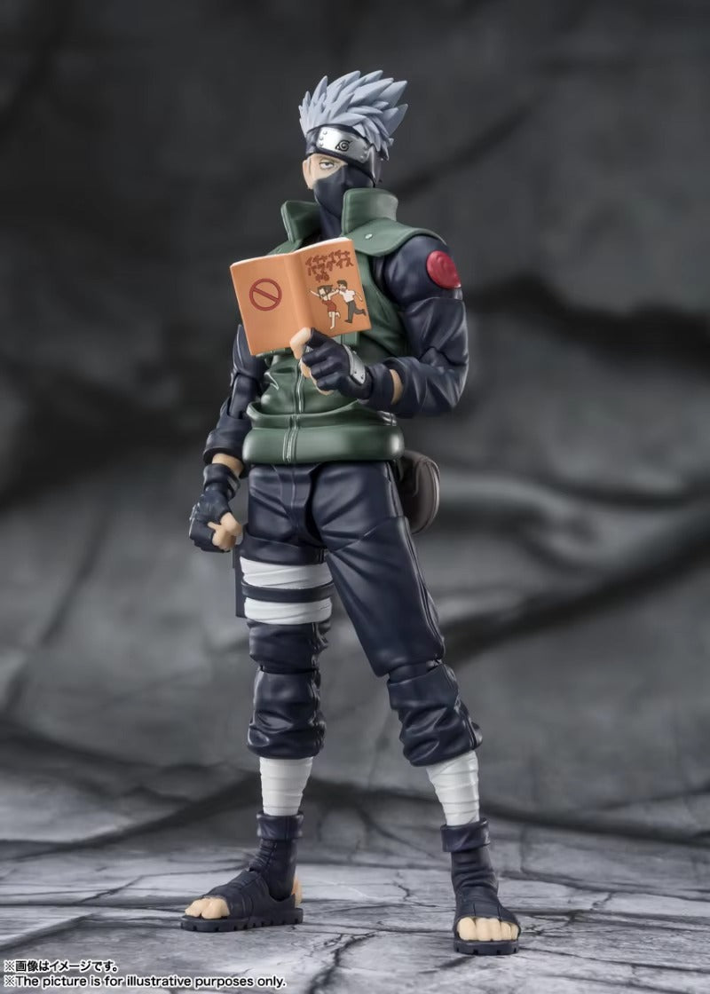 Naruto Hatake Kakashi Figure SHFiguart Shippūden Kakashi 2.0 The Hero of Sharingan Action Figure Model Anime Toys Christmas Gift