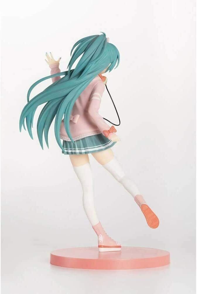 Hatsune Miku Project DIVA Arcade Future Tone Hatsune Miku SPM Figure Ribbon Girl Ver 24cm Model Toy Figure