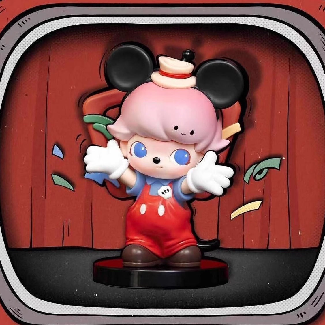 POPMART DIMOO WORLD Disney co-branded series blind box trendy toy figurine gift