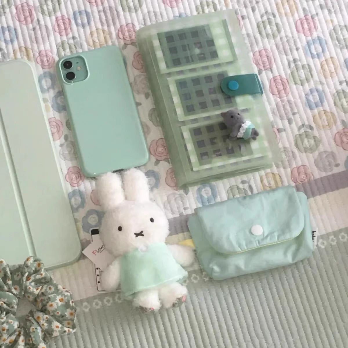 Japanese cute miffy flower house Miffy doll pendant surrounding pendant cute