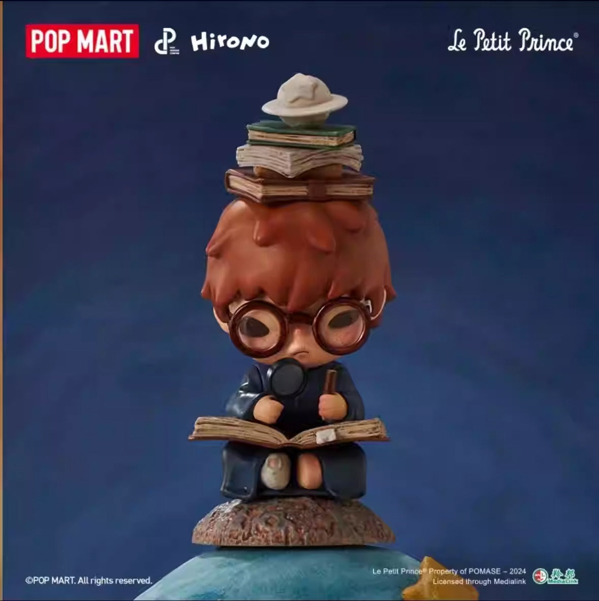 POPMART Pop Mart Hirono×Le Petit Prince series blind box Little Prince