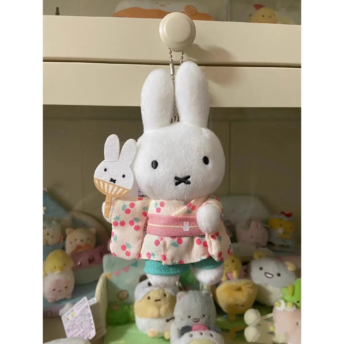 Japanese cute Yokohama zakka yukata Miffy cute plush doll figure gift pendant ornaments