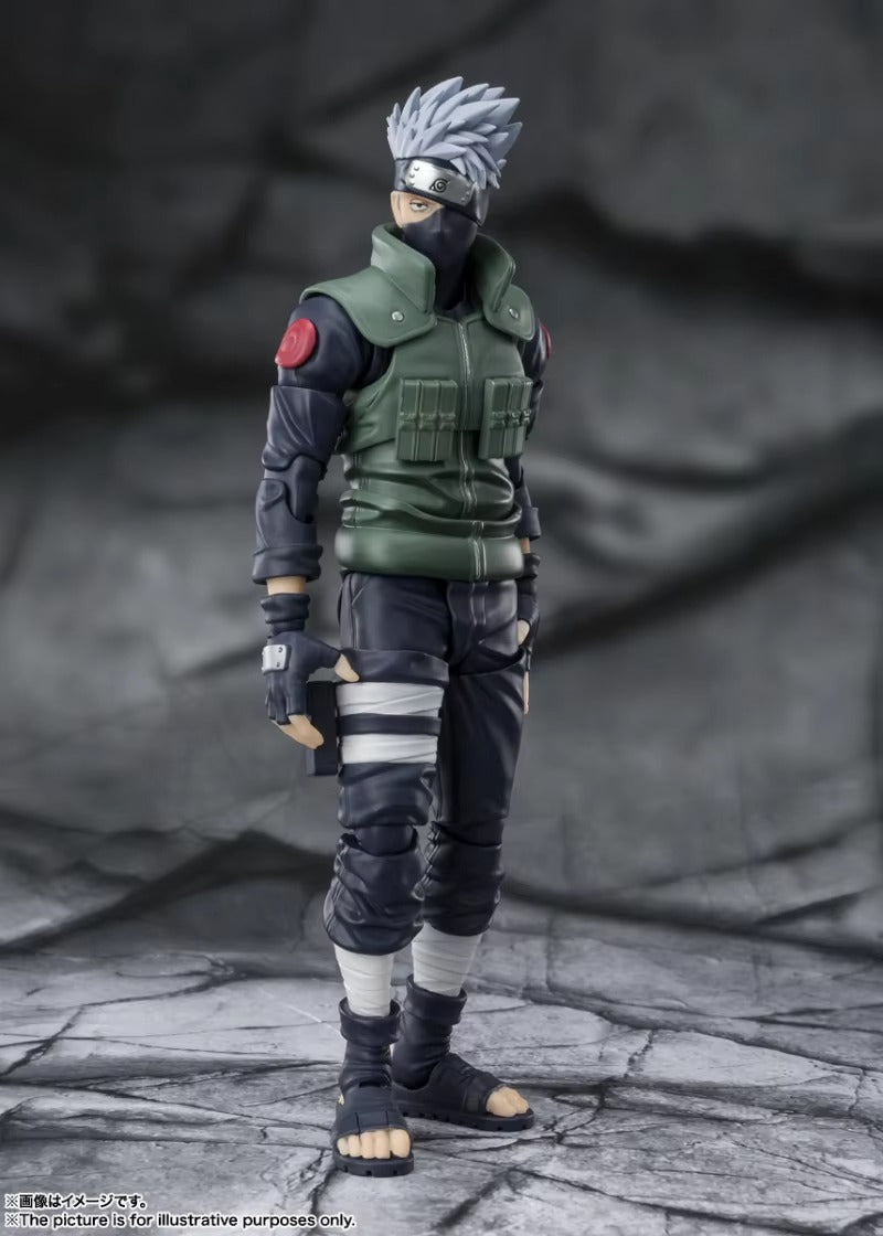Naruto Hatake Kakashi Figure SHFiguart Shippūden Kakashi 2.0 The Hero of Sharingan Action Figure Model Anime Toys Christmas Gift