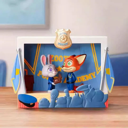POPMART Disney Zootopia Highlight Moments Series Blind Box Figure Toys and Ornaments