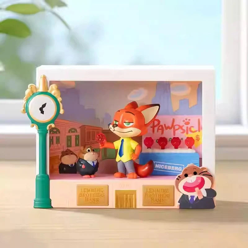 POPMART Disney Zootopia Highlight Moments Series Blind Box Figure Toys and Ornaments