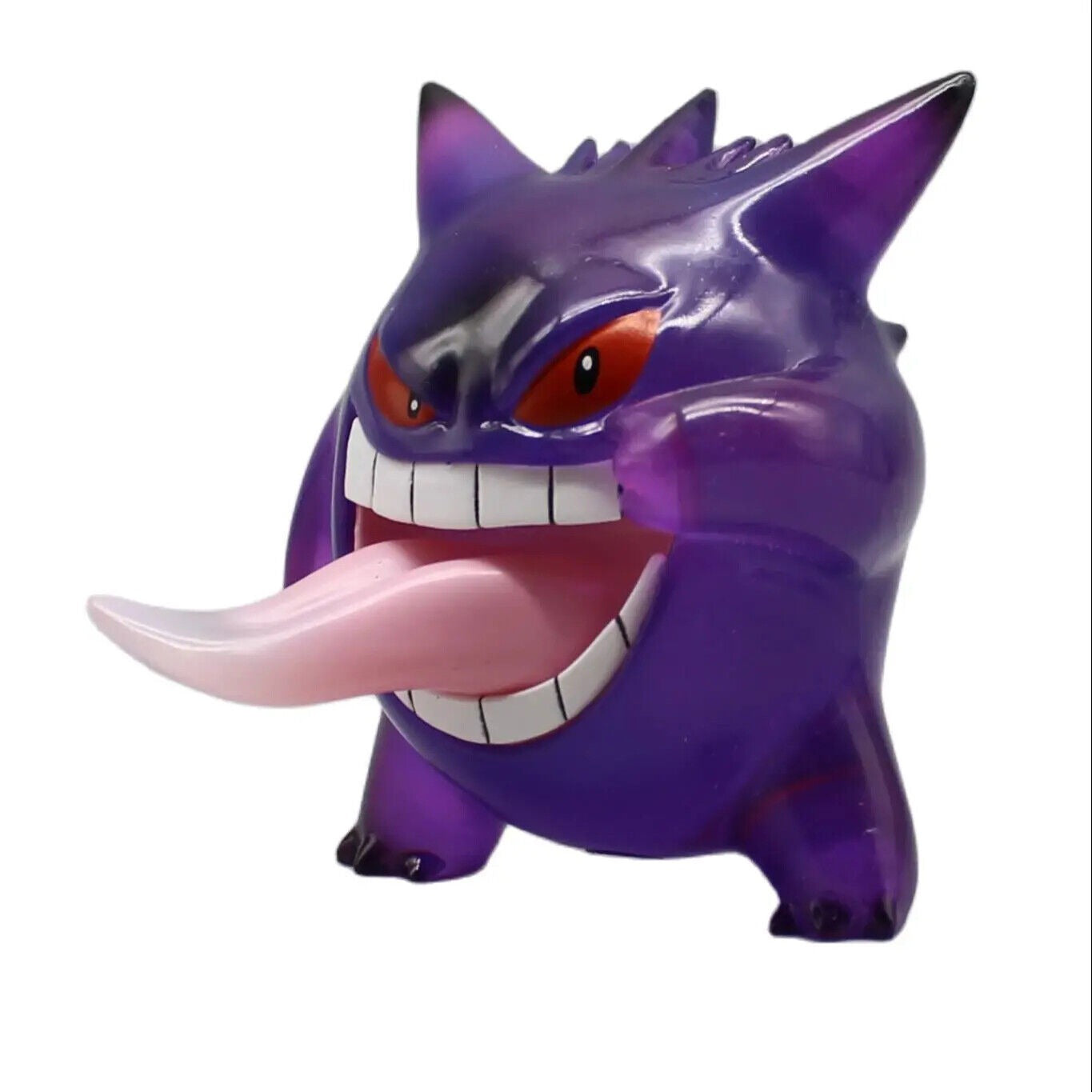 9cm Pokemon Anime Figures Gk Gengar Action Figure Transparent Gengar Cute Figurine PVC Model Doll Room Decoration Toy Boy Gifts