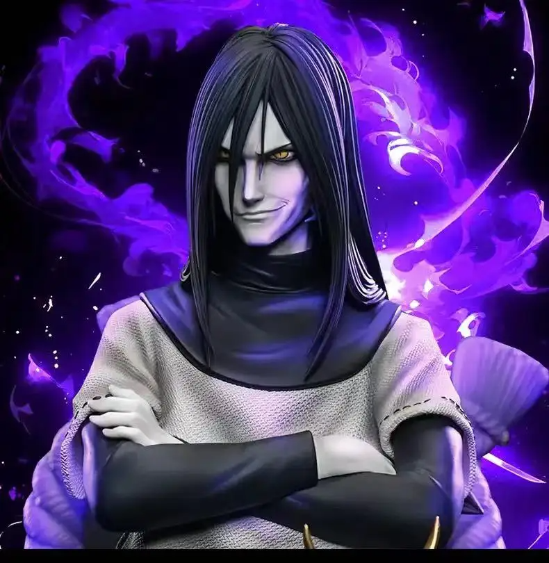 Naruto Anime Figure Orochimaru Figures Black Hole Orochimaru Action Figure Pvc Models Gk Statue Collectible Doll Toys Kids Gifts