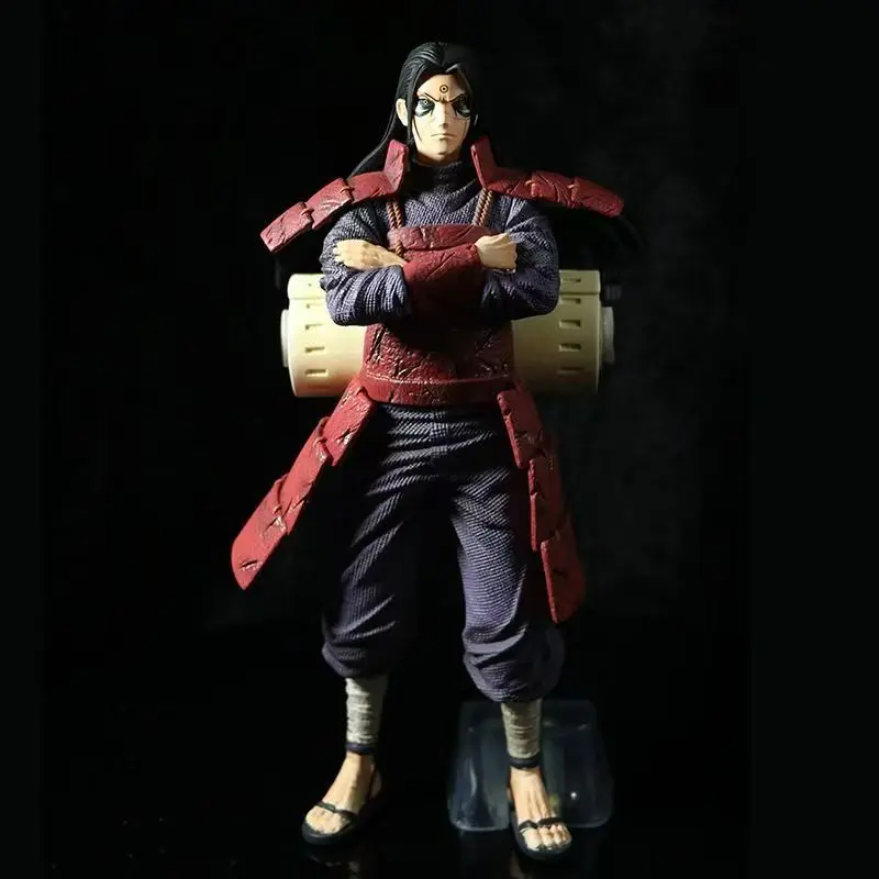 10.62in/27cm Anime Naruto Figure Uchiha Madara Fgiure Senju Hashirama Figure PVC Action Figures Collection Model Toys Gifts
