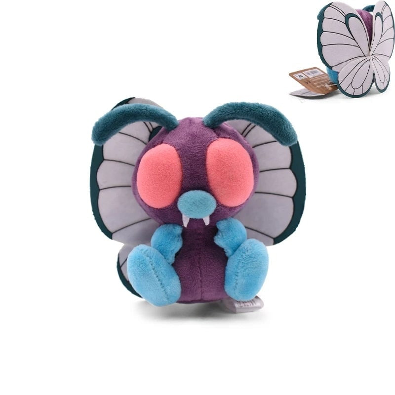 Pokemon Plush Shiny Gyarados Charizard Mega Rayquaza Hisuian Zorua Ho-Oh Lucario Butterfree Anime Stuffed Peluche Kids Xmas Gift