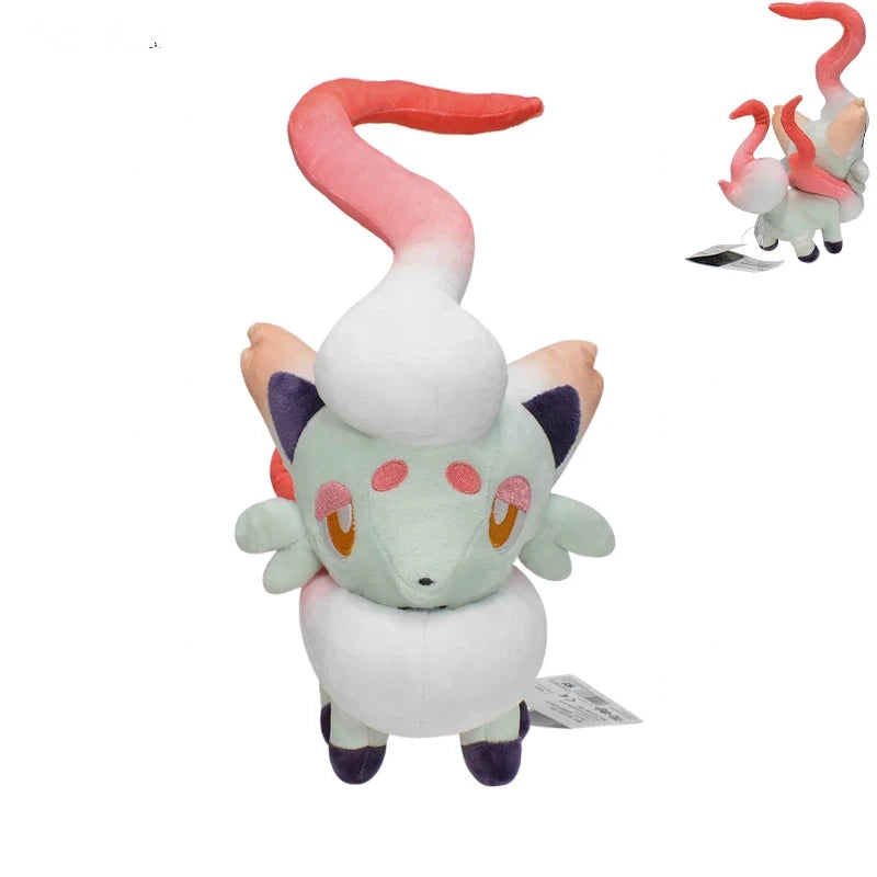 Pokemon Plush Shiny Gyarados Charizard Mega Rayquaza Hisuian Zorua Ho-Oh Lucario Butterfree Anime Stuffed Peluche Kids Xmas Gift