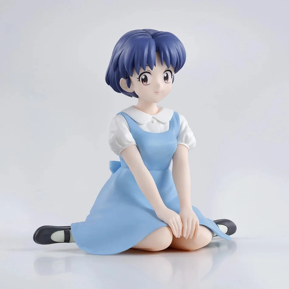 Ranma 1/2 Anime Figure | 13cm Ranma & Akane Sitting Pose PVC Collectible Toy