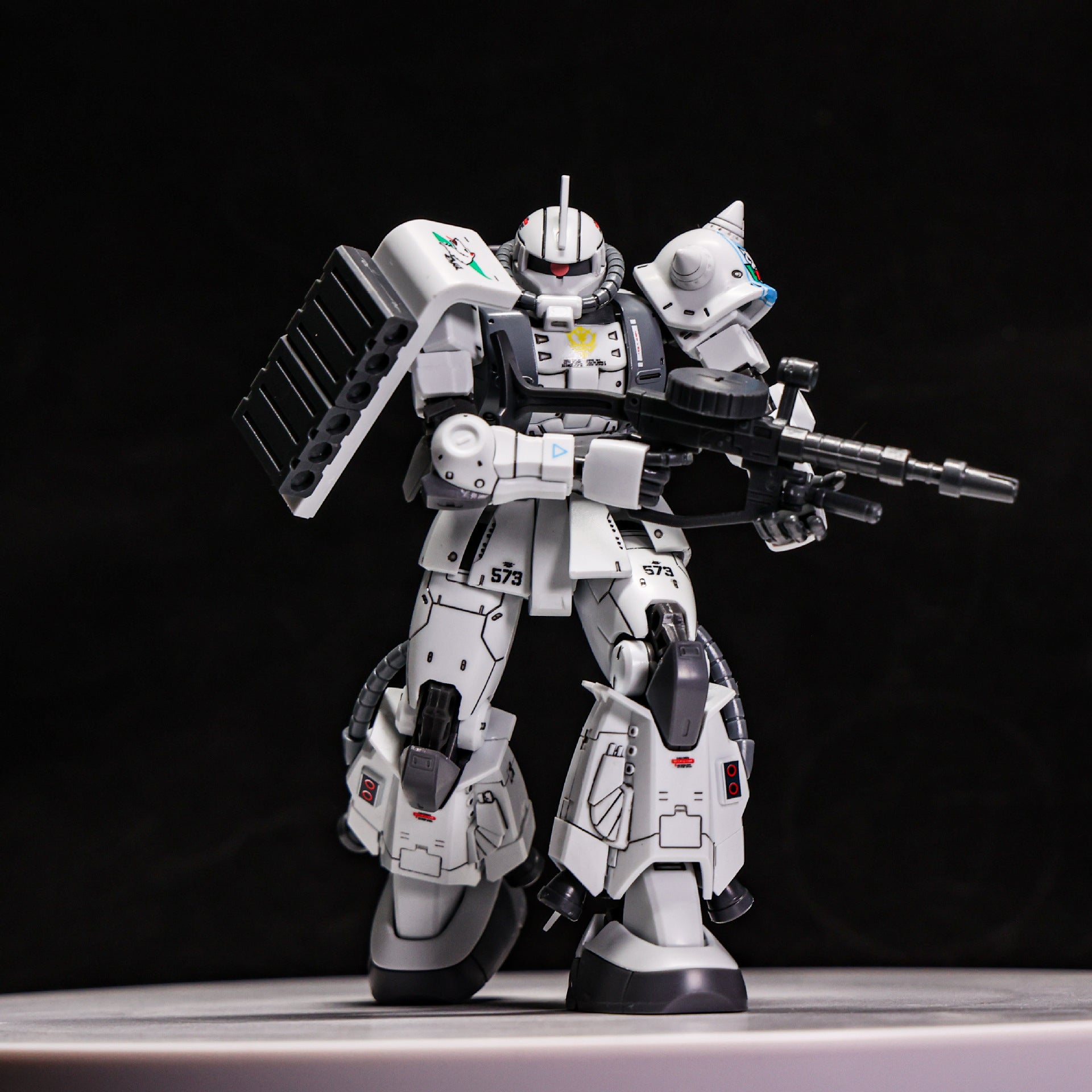 ZAKU Warrior GTO White Devil And ZEONO ZGMF-1000 HG1/144 Assemble The Model Action Figure Ornament Toy Gift Collectible