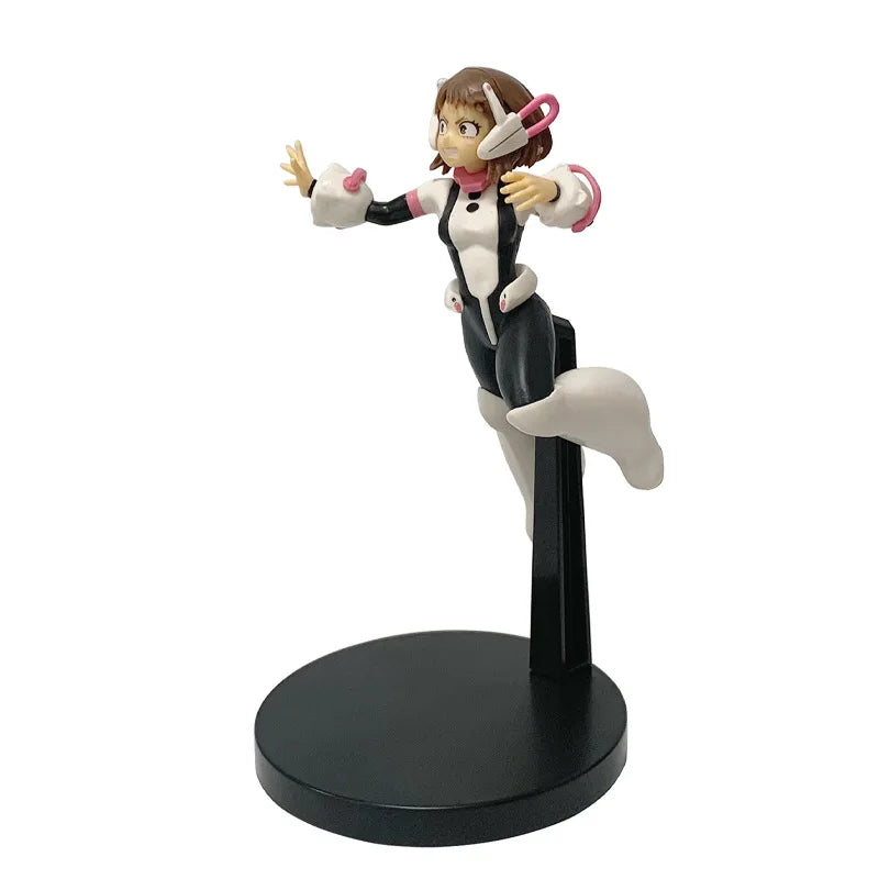 18cm MHA Figure – Ochaco Uraraka / Izuku Midoriya / Katsuki Bakugo Anime Heroes PVC Action Statue Collectible Model Toy Gift