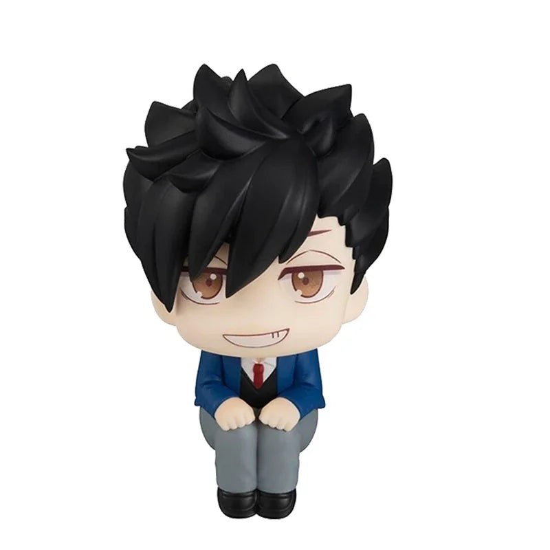10cm Q Version Haikyuu Figure – Oikawa Tooru Look Up Anime Figure, Kuroo & Kozume Kenma PVC Collectible Doll Ornament Toy
