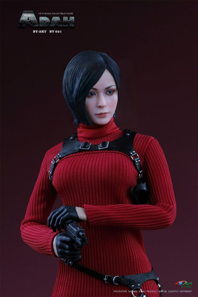 1/6 Scale female dolls clothes Ada wong Knitted turtlenecks MTTOYS head sculpt fit 12'' action figure body model