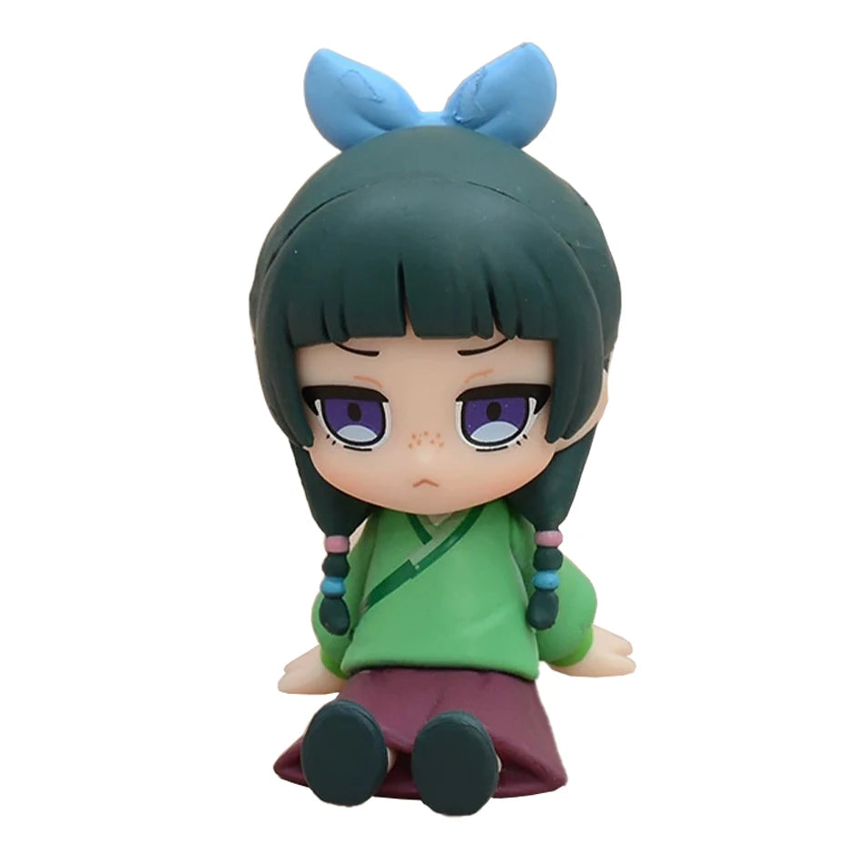 Q-Version Maomao & Jinshi Figures – The Apothecary Diaries Mini PVC Anime Statues | Cute Collectible Doll Toy Gift