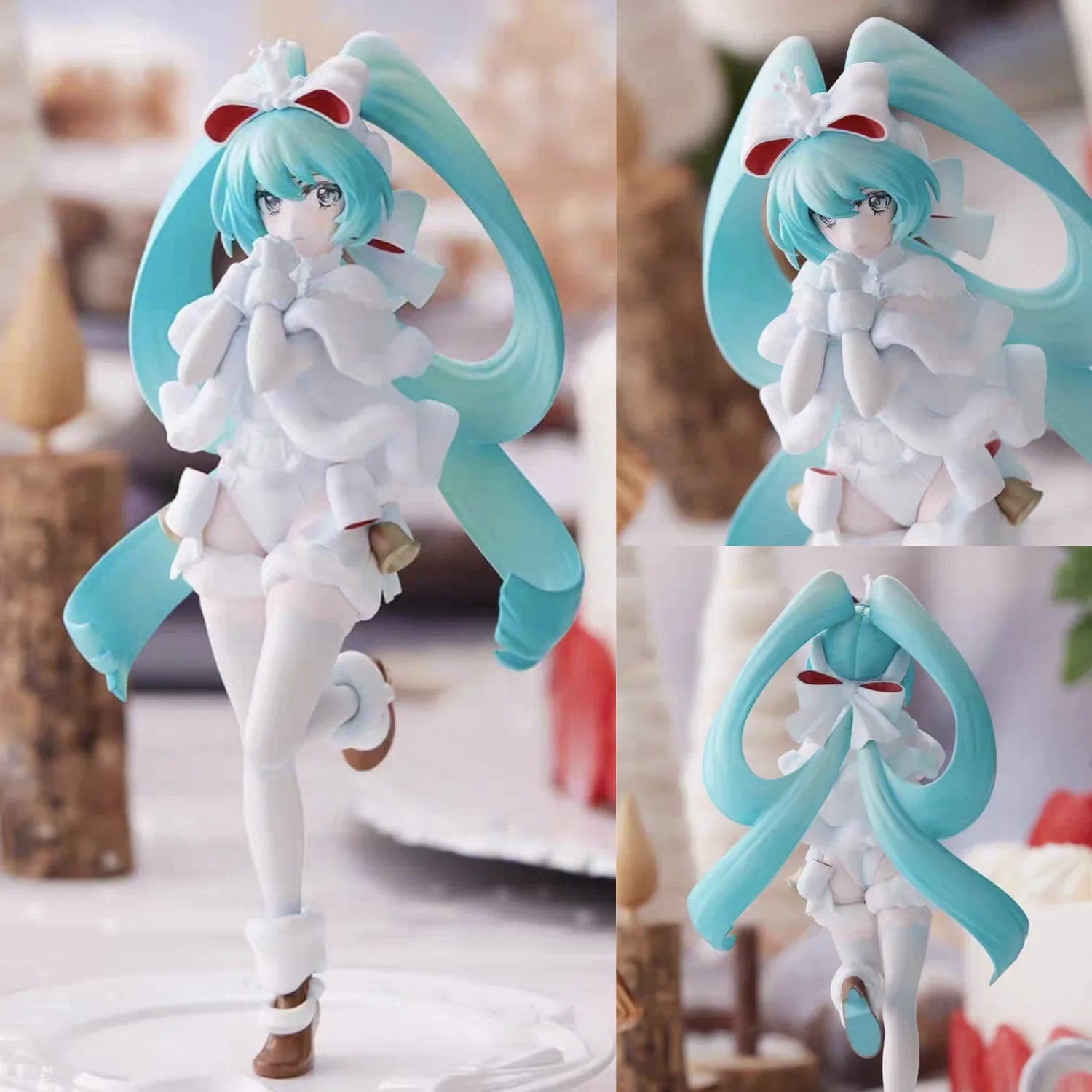 Hatsune Miku Dessert Theme Anime Figure – 18.5cm PVC Model | Cute Collectible Desk Display Gift