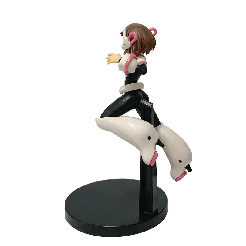 18cm MHA Figure – Ochaco Uraraka / Izuku Midoriya / Katsuki Bakugo Anime Heroes PVC Action Statue Collectible Model Toy Gift