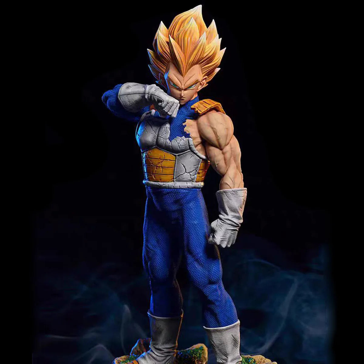Anime Dragon Ball Z Vegeta Figure Majin Vegeta Figurine 24cm Pvc Action Figures Gk Statue Collection Model Toys Gifts