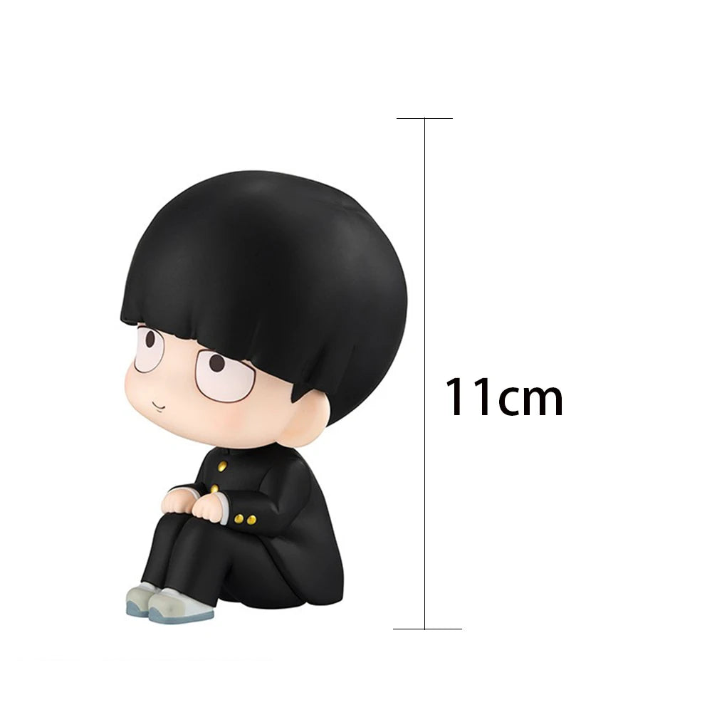 Mob Psycho 100 Anime Figure | Reigen Arataka & Kageyama Shigeo Look-Up Style Collectible | 10cm PVC Model Toy Birthday Gift