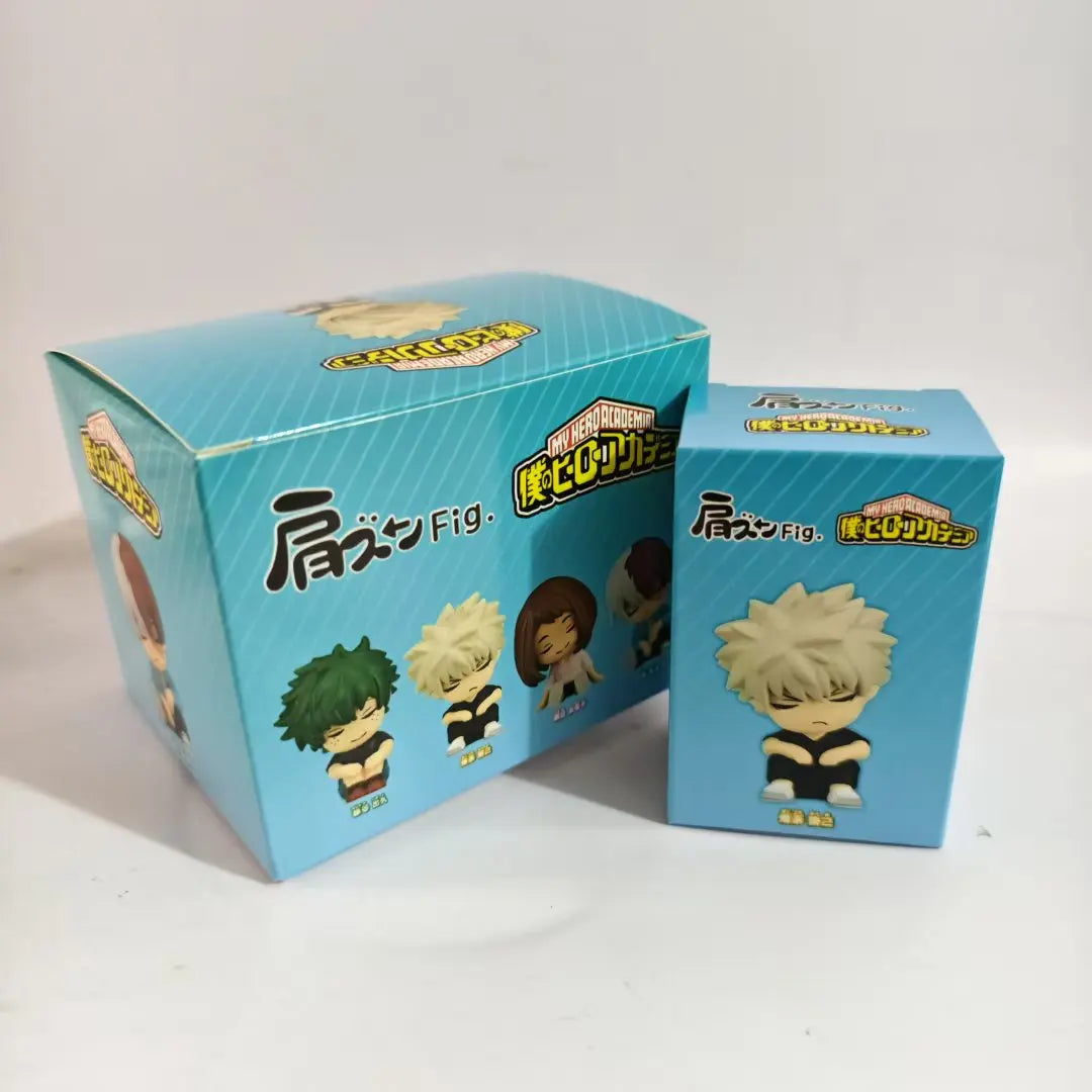 MHA 4PCS Cute Sleeping Figures — Mini PVC Anime Heroes Set | My Hero Academia Collectible Model Toys Gift