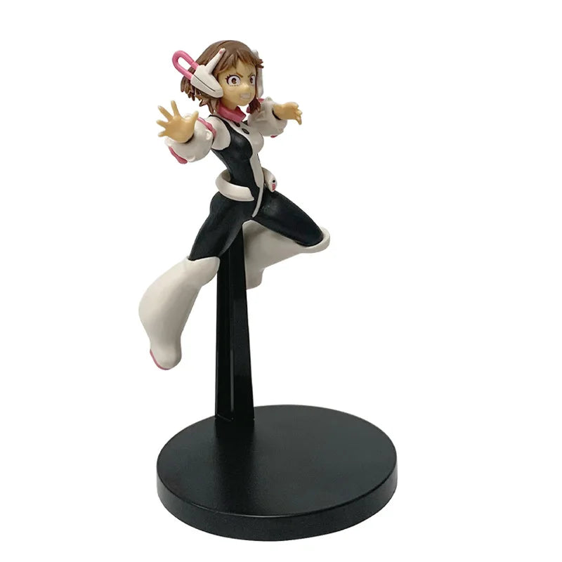 18cm MHA Figure – Ochaco Uraraka / Izuku Midoriya / Katsuki Bakugo Anime Heroes PVC Action Statue Collectible Model Toy Gift