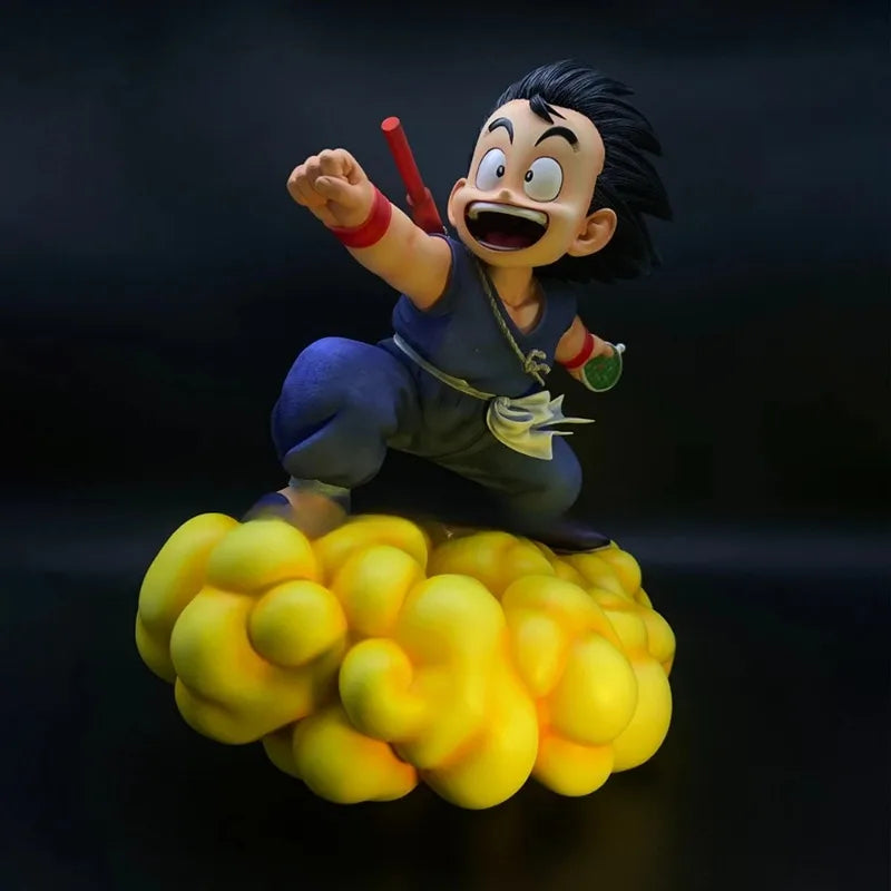 7.87in/20cm Anime Dragon Ball Figures Son Goku Somersault cloud Action Figures PVC Statue Collection Model Toys Christmas Gifts