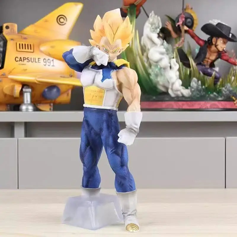 Anime Dragon Ball Z Vegeta Figure Majin Vegeta Figurine 24cm Pvc Action Figures Gk Statue Collection Model Toys Gifts